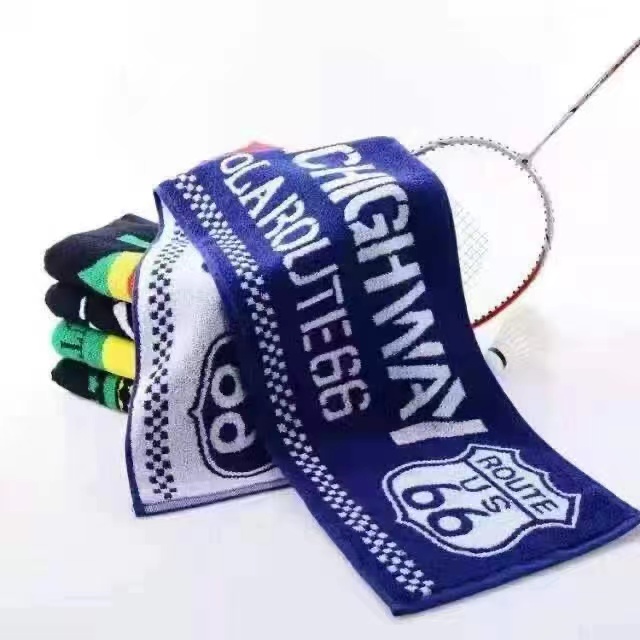 纯棉 吸汗毛巾 柔软 吸水 加大加长 运动不易脱落