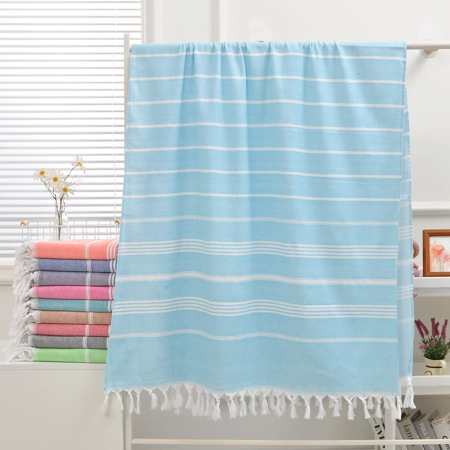 纯棉浴巾套巾 可定制图案 字母 礼盒 柔软 亲肤 不掉色 不掉毛 吸水性强