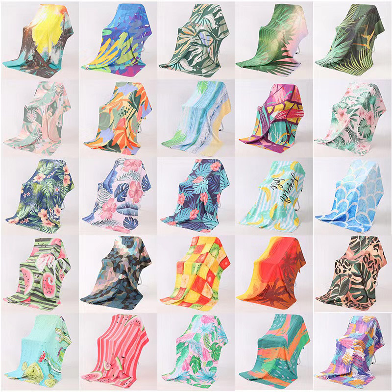 ผ้าขนหนูชายหาดไมโครไฟเบอร์