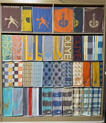 纯棉浴巾 可定制图案 字母 礼盒 柔软 亲肤 不掉色 不掉毛 吸水性强