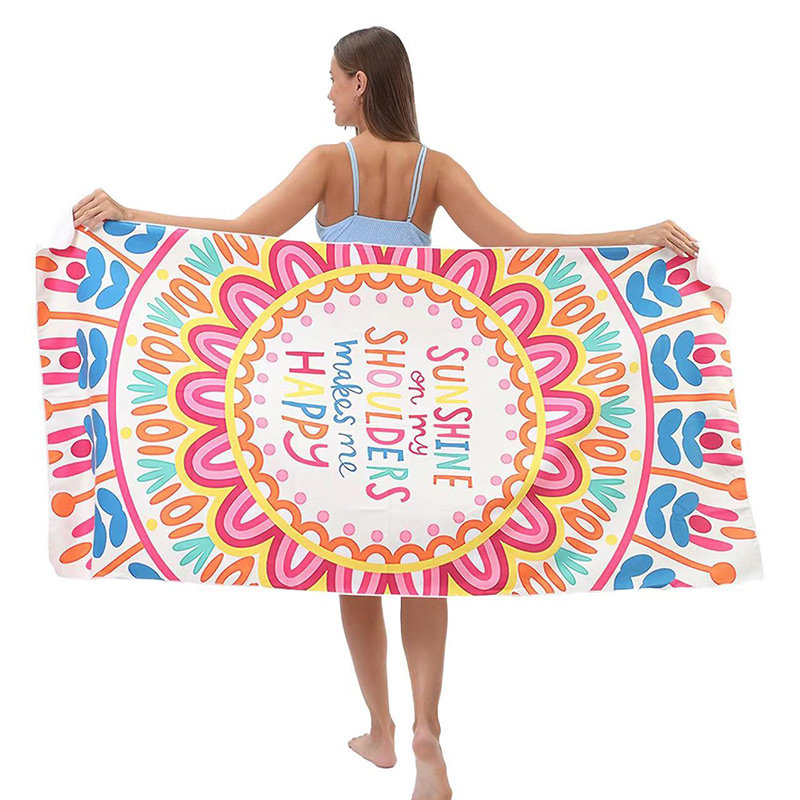 ผ้าขนหนูชายหาดไมโครไฟเบอร์