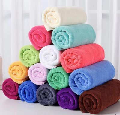 Embroidered Bath Towel